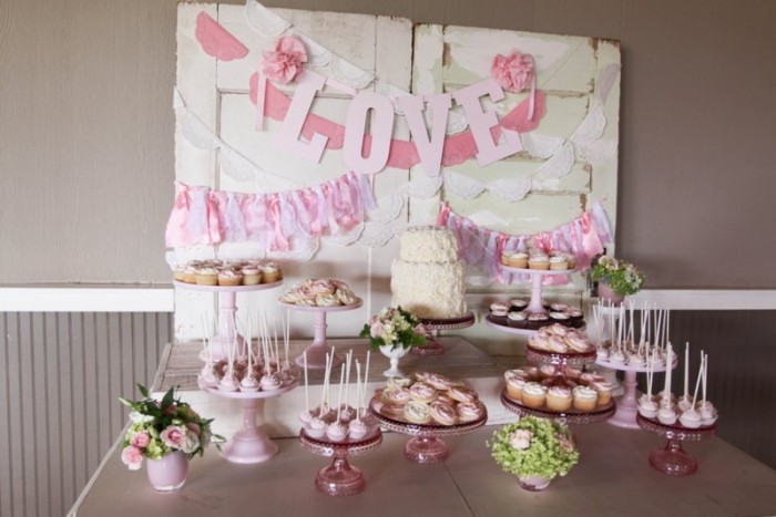 Sweetheart Pink Dessert Table, Hidden Meadows Snohomish Sweetheart Pink Dessert Table, Hidden Meadows Snohomish
