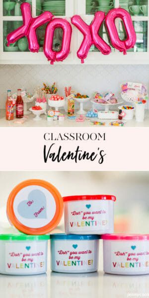 Classroom Valentines – Jenny Cookies