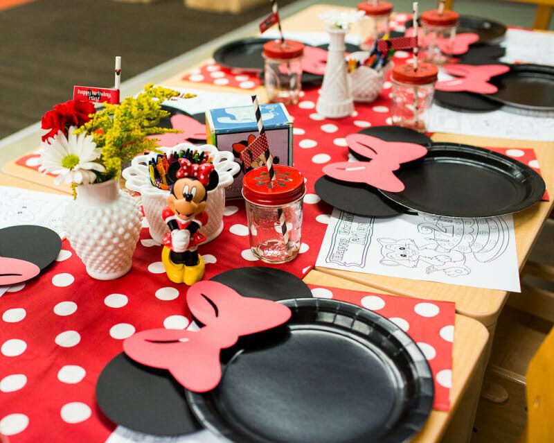 Minnie Mouse Birthday Party Riley Mesnick Turns 2