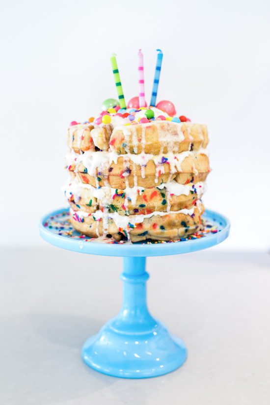 How to Make a Waffle CAKE Jenny Cookies