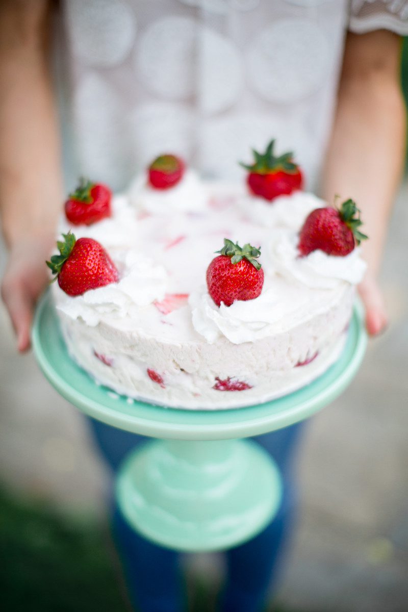 Strawberry Shortcake Ice Cream Cake Jenny Cookies