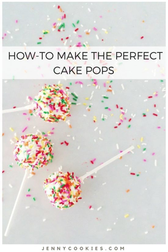 How to Make the Perfect Cake Pops - Jenny Cookies