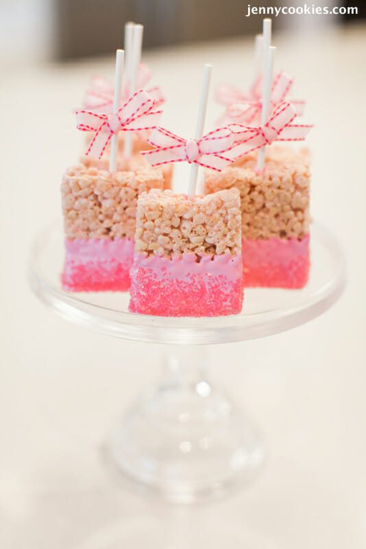 How To Make Dipped Rice Krispy Treats