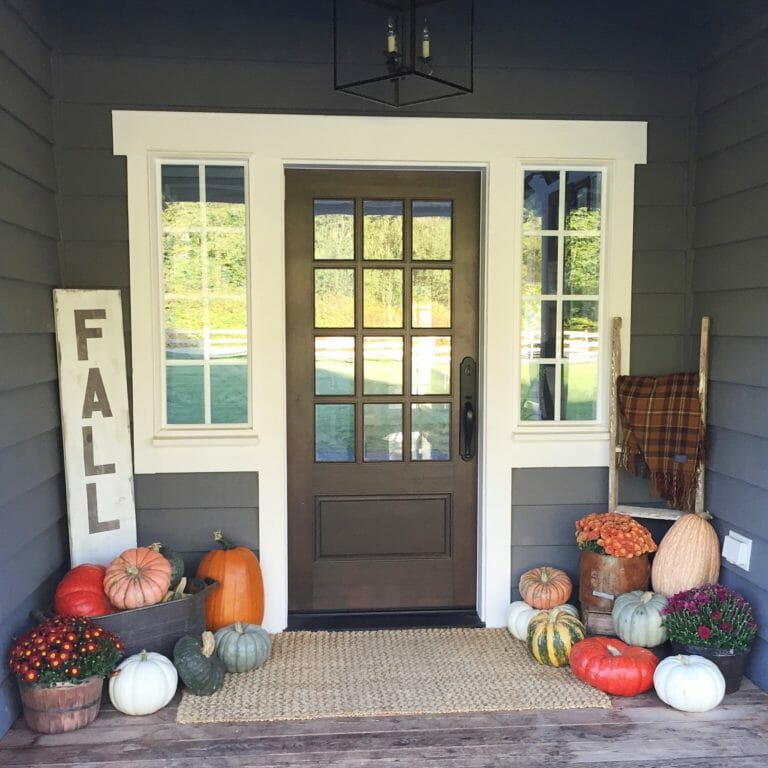How To Create a Fall Porch