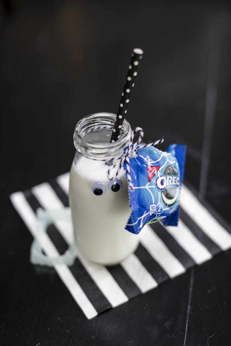 DIY Ghost Milk & {OREO} Cookies