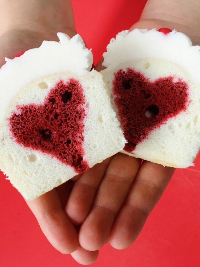 Bake a Heart Inside a Cupcake