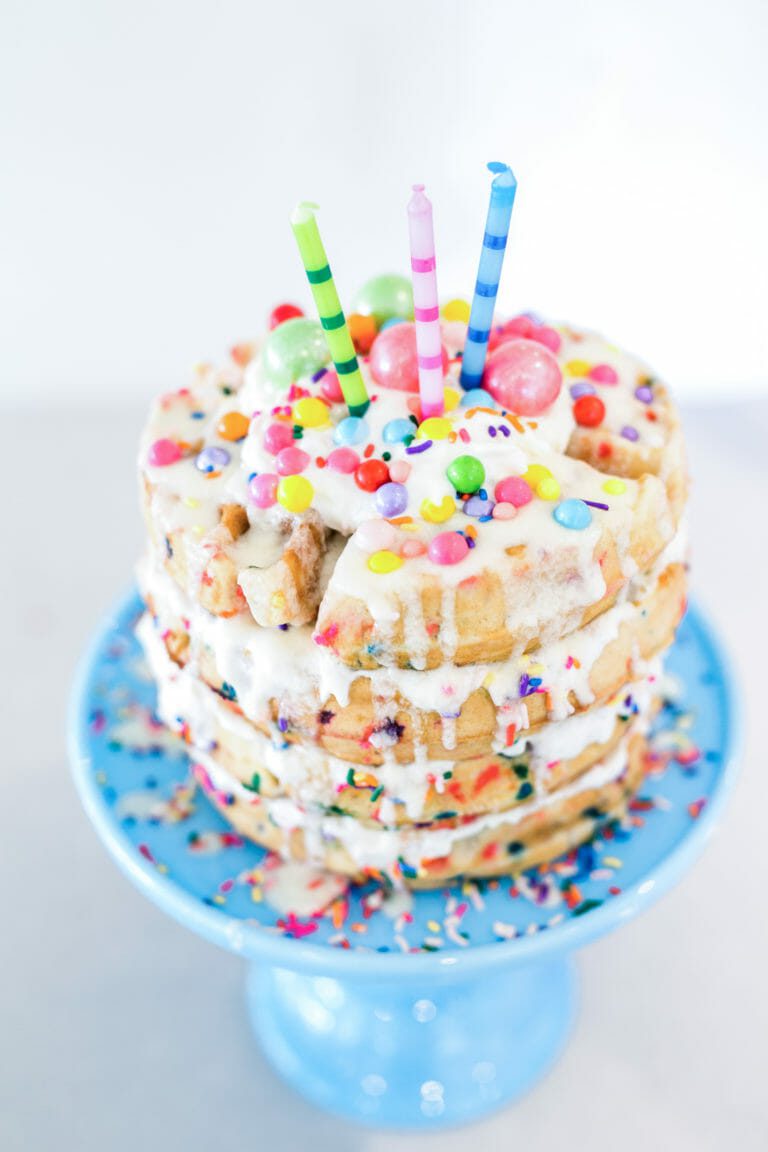 How to Make a Waffle CAKE