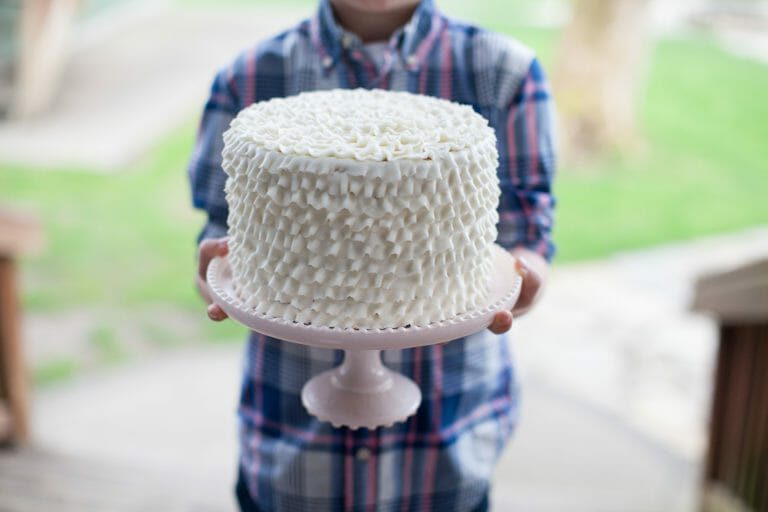 How to Make a Ruffle Cake