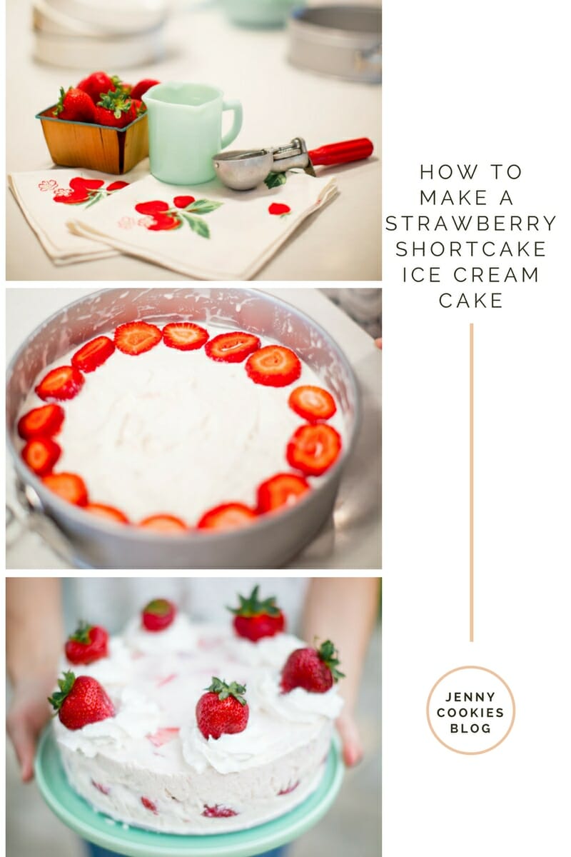 Strawberry Shortcake Ice Cream Cake Recipe