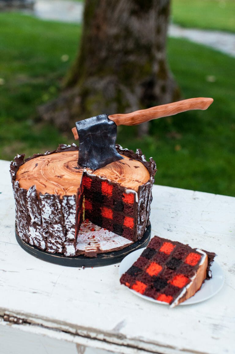 Lumberjack Dessert Table