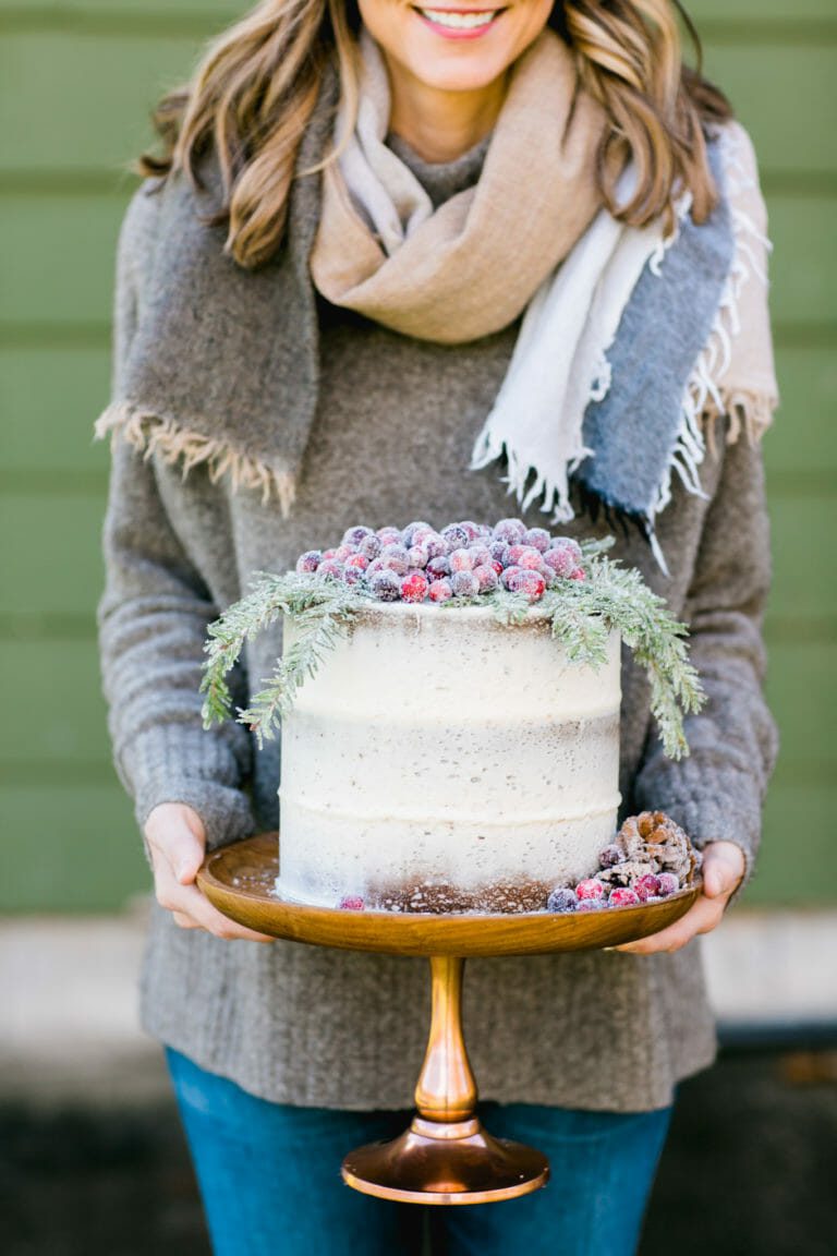 How to Make a Gingerbread Naked Cake