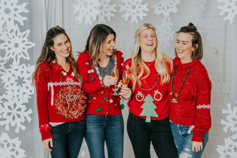 How to Host an Ugly Sweater Making Party