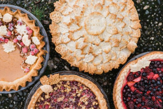 How to Host a Pie Making Ladies Lunch | ladies lunch ideas | pie making party | parties for women | ladies night ideas | holiday themed party ideas | holiday party ideas || JennyCookies.com #ladieslunch #holidayparty #pies #piemakingparty