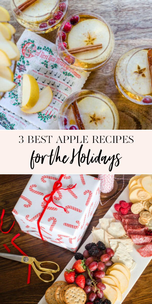 An Apple a Day | 3 Best Apple Recipes for the Holidays | apple recipe ideas | homemade apple recipes | easy apple recipes || JennyCookies.com #applerecipes #holidayrecipes 