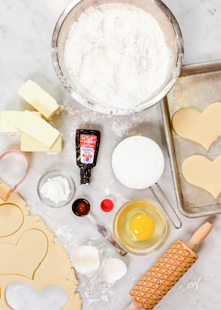 Buttercream Sugar Cookie Hearts Jenny Cookies