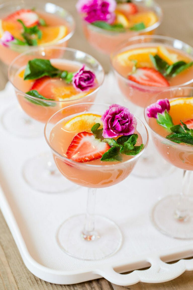 Brunch Punch Champagne Cocktail