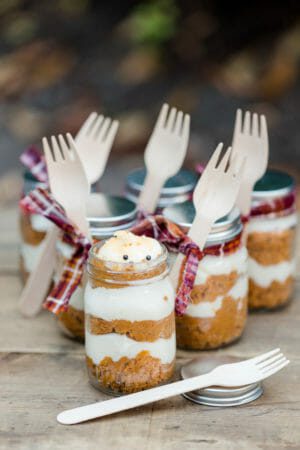 Pumpkin Spice Jar Cakes