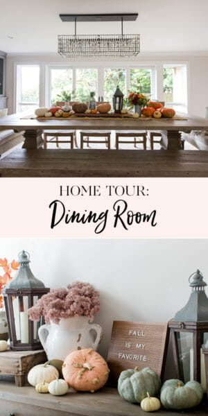 Home Tour: Dining Room | easy dining room decor || JennyCookies.com #diningroom #diningroomideas #diningroomdecorating #jennycookies