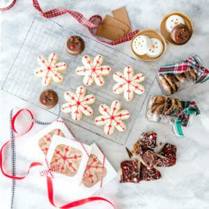 Sweet & Salty Santa Bark
