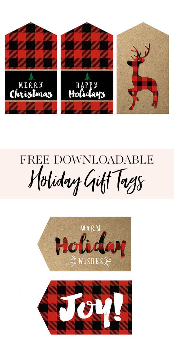If you're on the hunt for cute holiday gift tags, these free printable gift tags are perfect for your DIY gifts this season! || JennyCookies.com #freeprintable #gifttags #diygifttags 