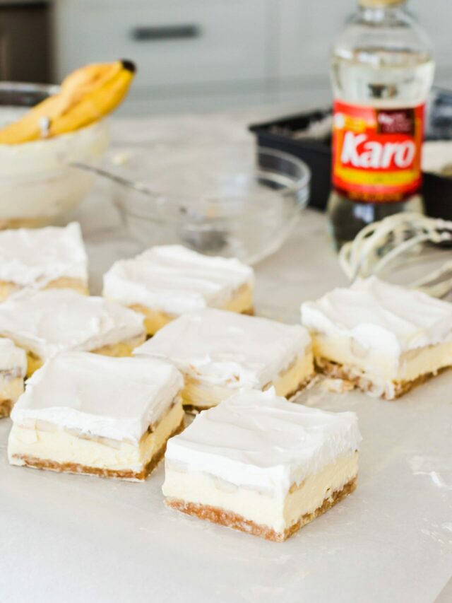 Banana Cream Pie Bars