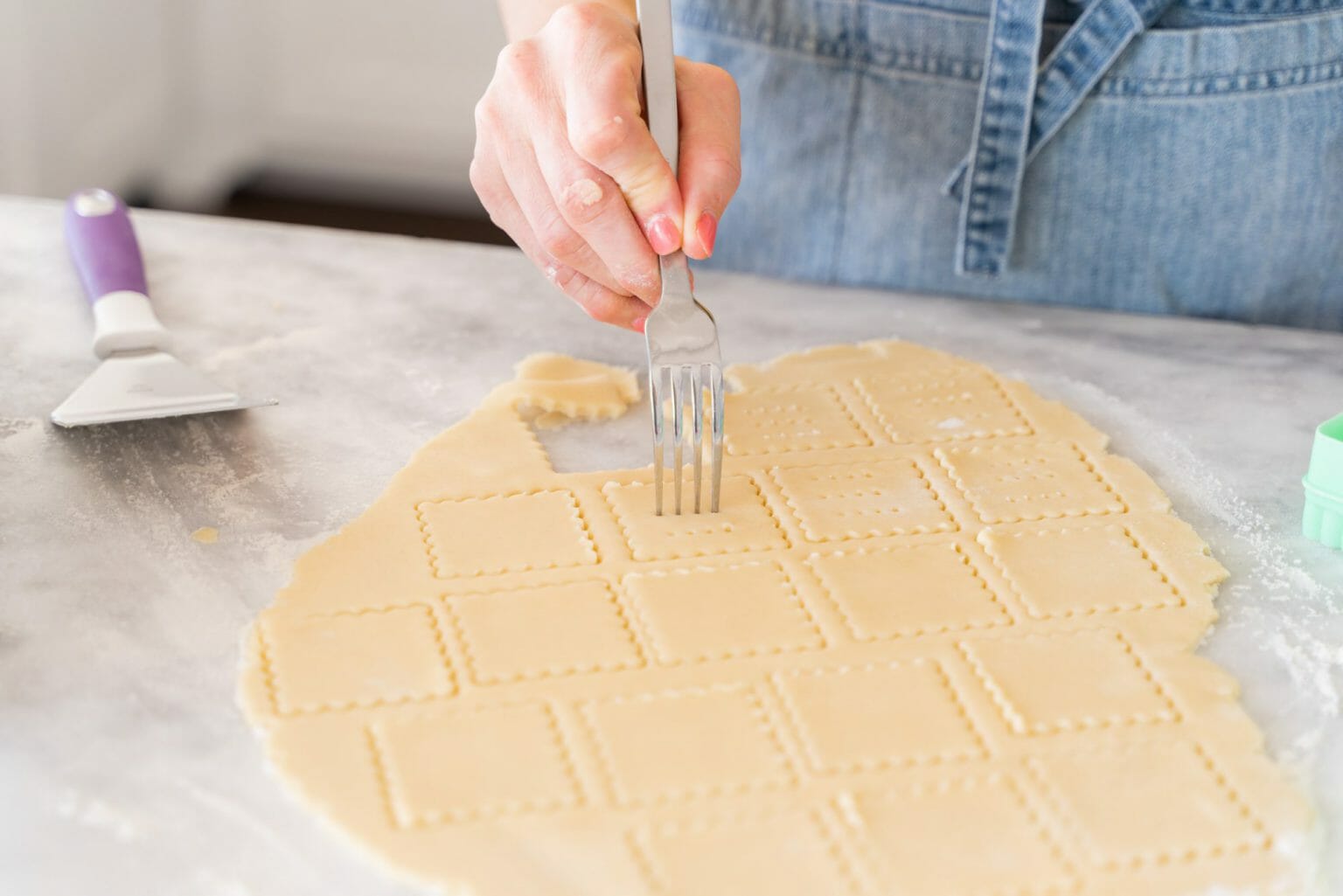 Easy Stamped Shortbread Cookies - Jenny Cookies