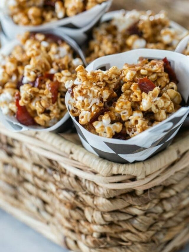 Bacon and Bourbon Popcorn