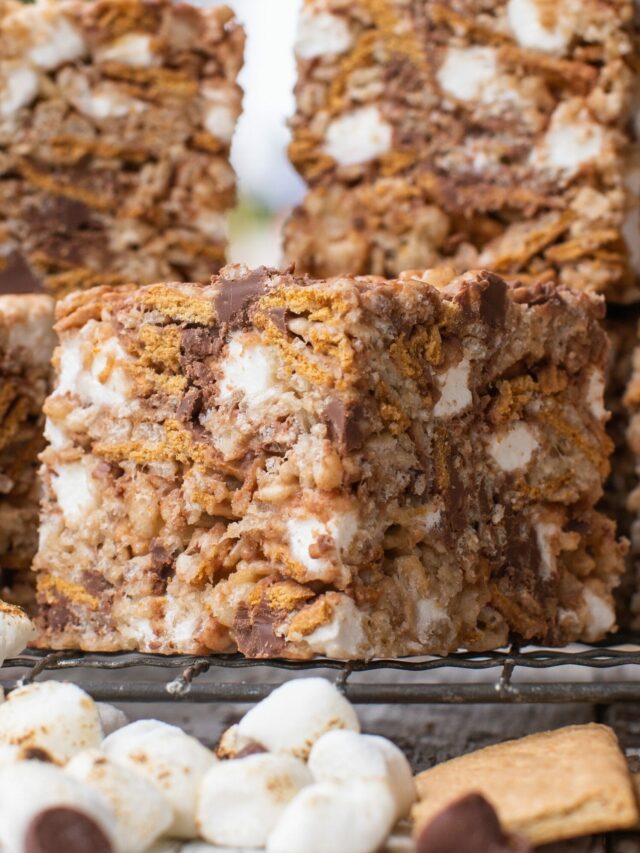 S'mores Cereal Bar Treats