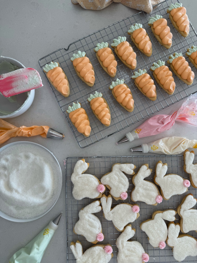 Easter Decorated Sugar Cookies