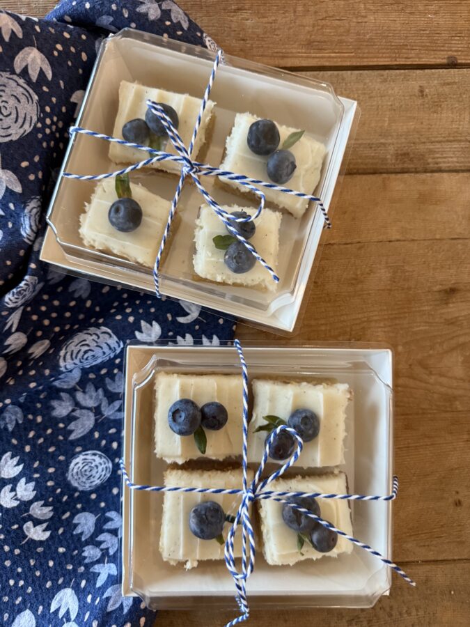 blueberry cake bites