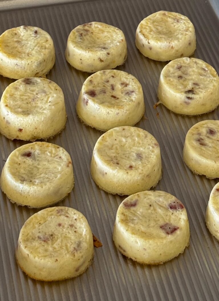 Homemade Bacon & Gruyère Egg Bites