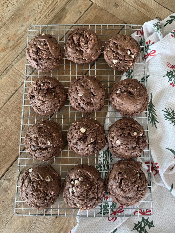 chocolate peppermint cookies