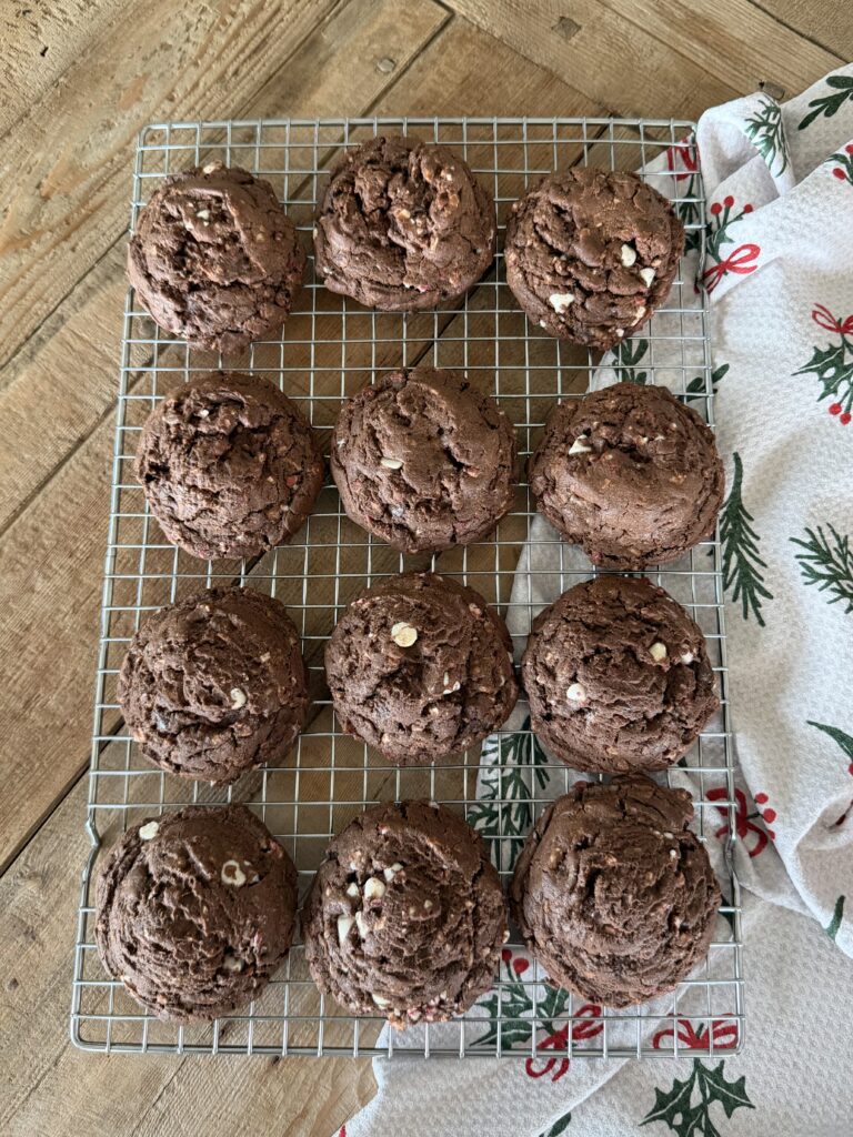 chocolate peppermint cookies
