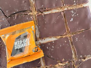 No-Bake Chocolate Peanut Butter Protein Bars (Easy High-Protein Snack!)