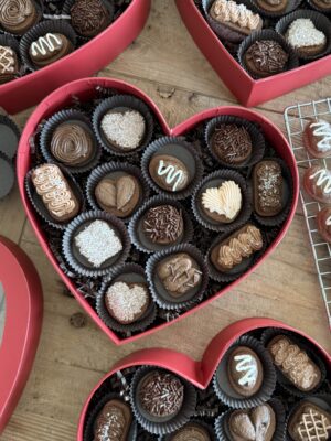 Chocolate Sugar Cookies with Chocolate Buttercream