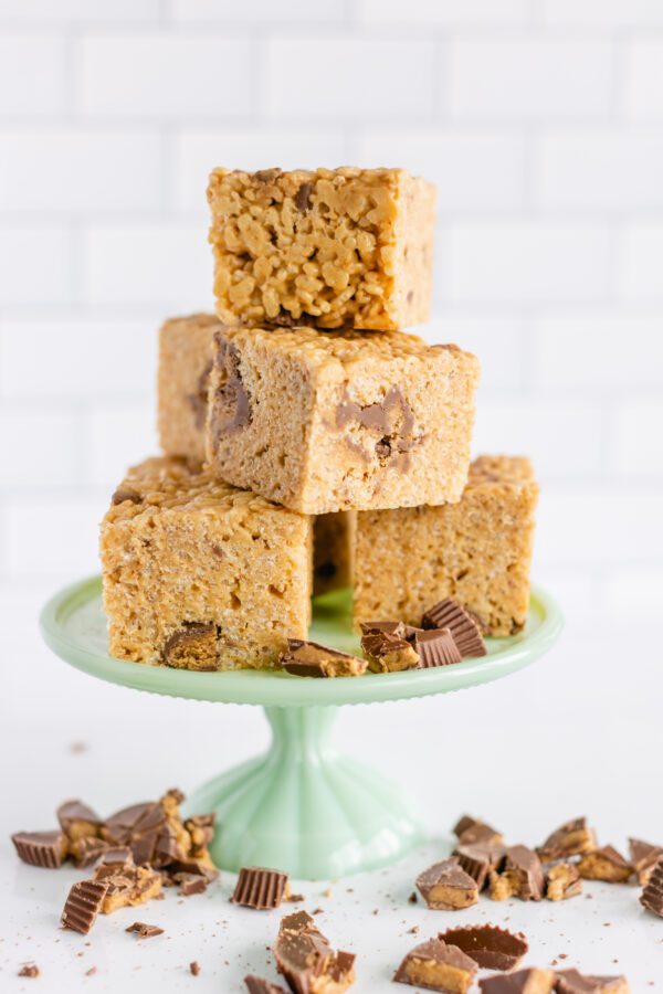 peanut butter Rice Krispie treats