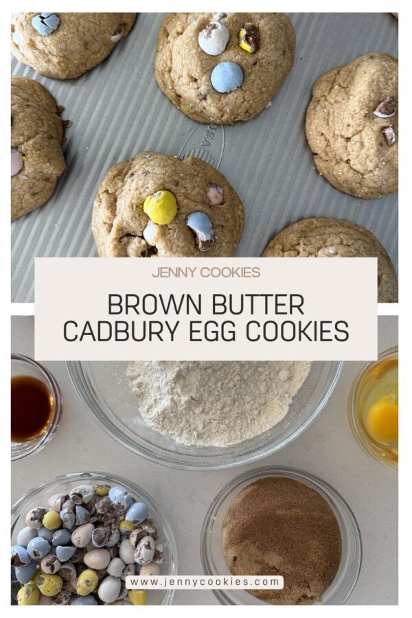 cadbury mini egg cookies