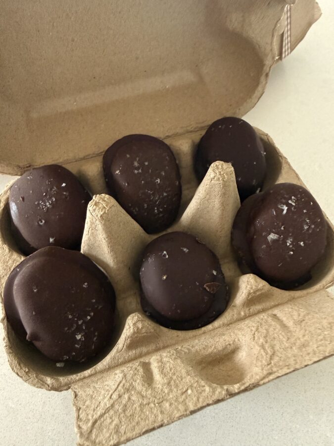 peanut butter protein eggs