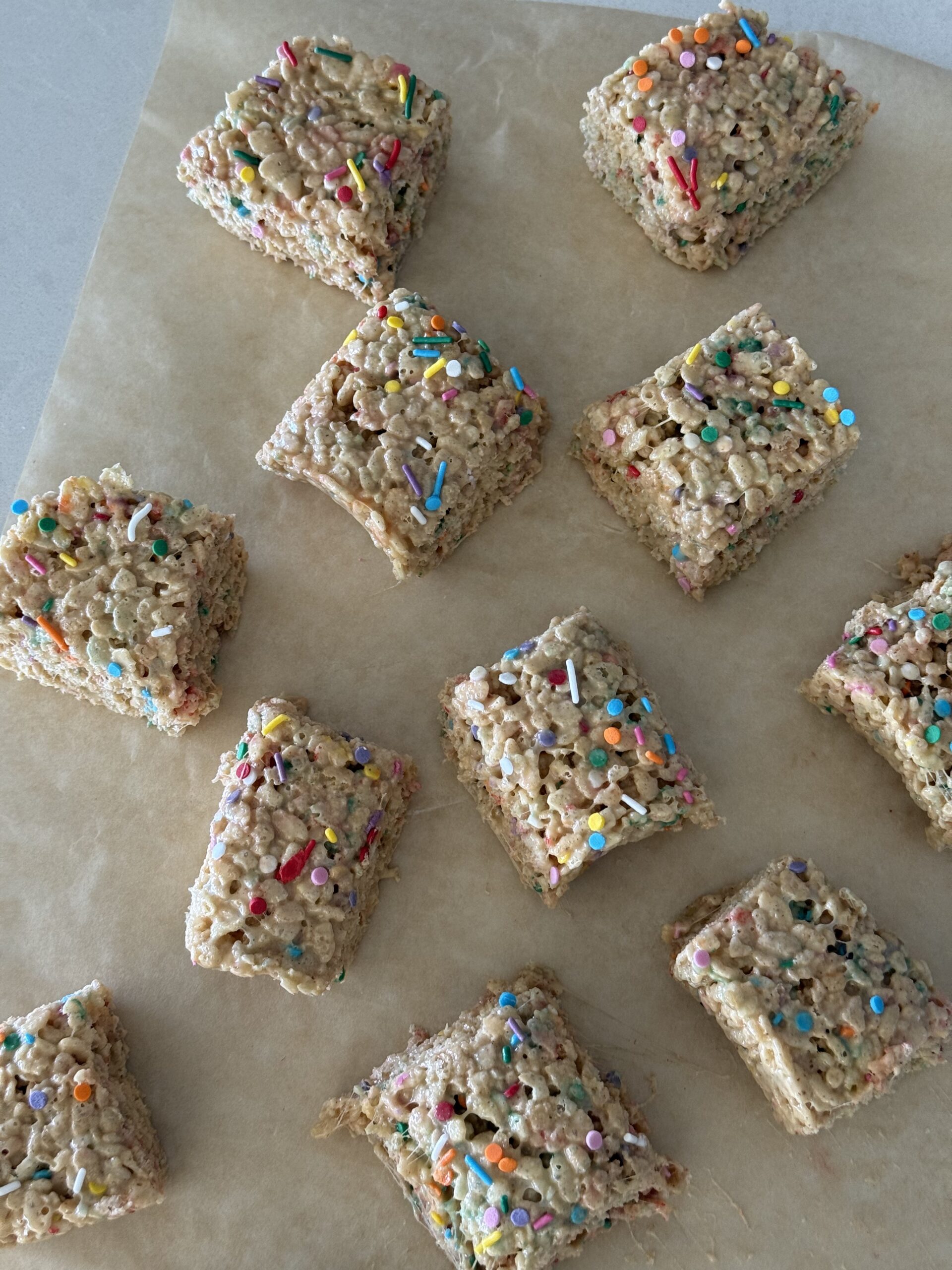 The BEST Gooey Protein Rice Krispie Treats