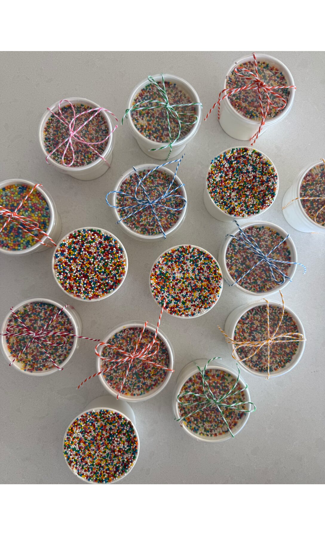 Mini Viral Dot Cakes