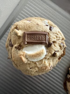 The Best Gooey Bakery-Style S’mores Cookies