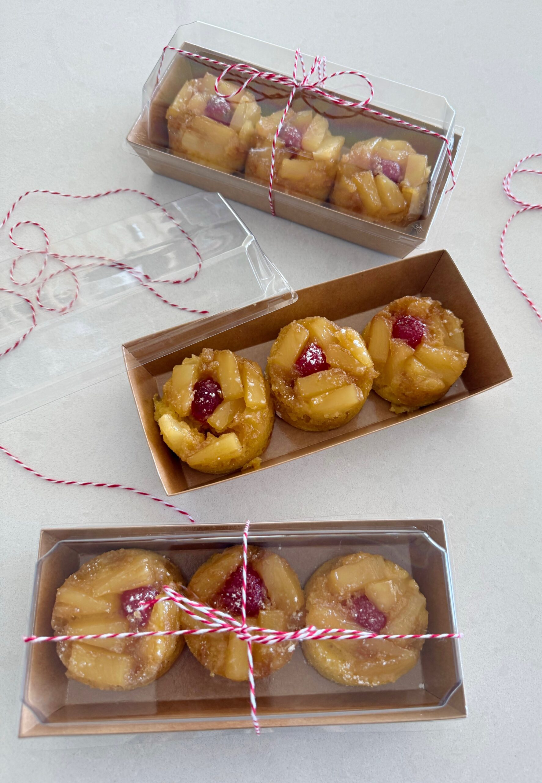 Easy Mini Pineapple Upside-Down Cakes (Made with Cake Mix)