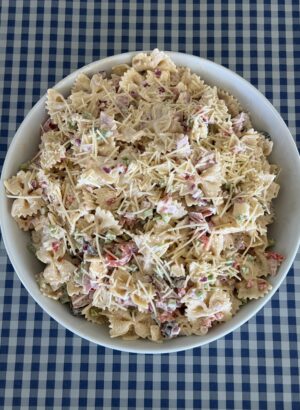 The Best Ranch Pasta Salad with Salami (Easy Make-Ahead Recipe)
