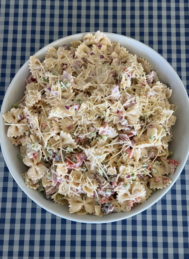 The Best Ranch Pasta Salad with Salami (Easy Make-Ahead Recipe)
