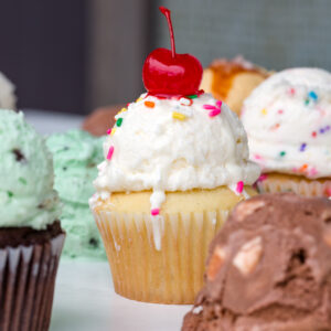 Ice Cream Inspired Cupcakes