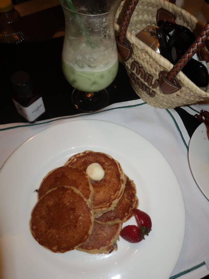 Beverly Hills hotel silver dollar pancakes