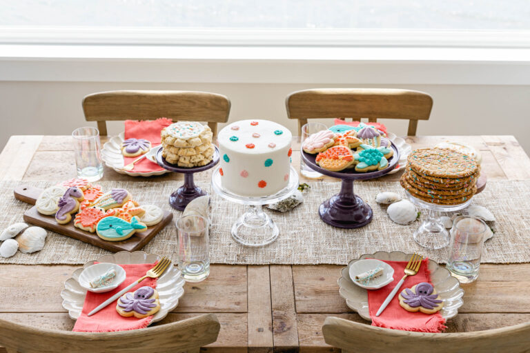 Under The Sea Dessert Table for Birthdays, Baby Showers & Ocean-Themed Parties