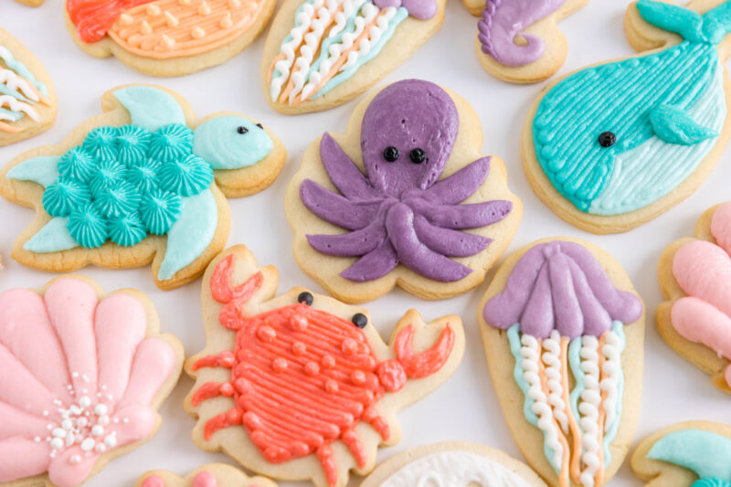 under the sea sugar cookies