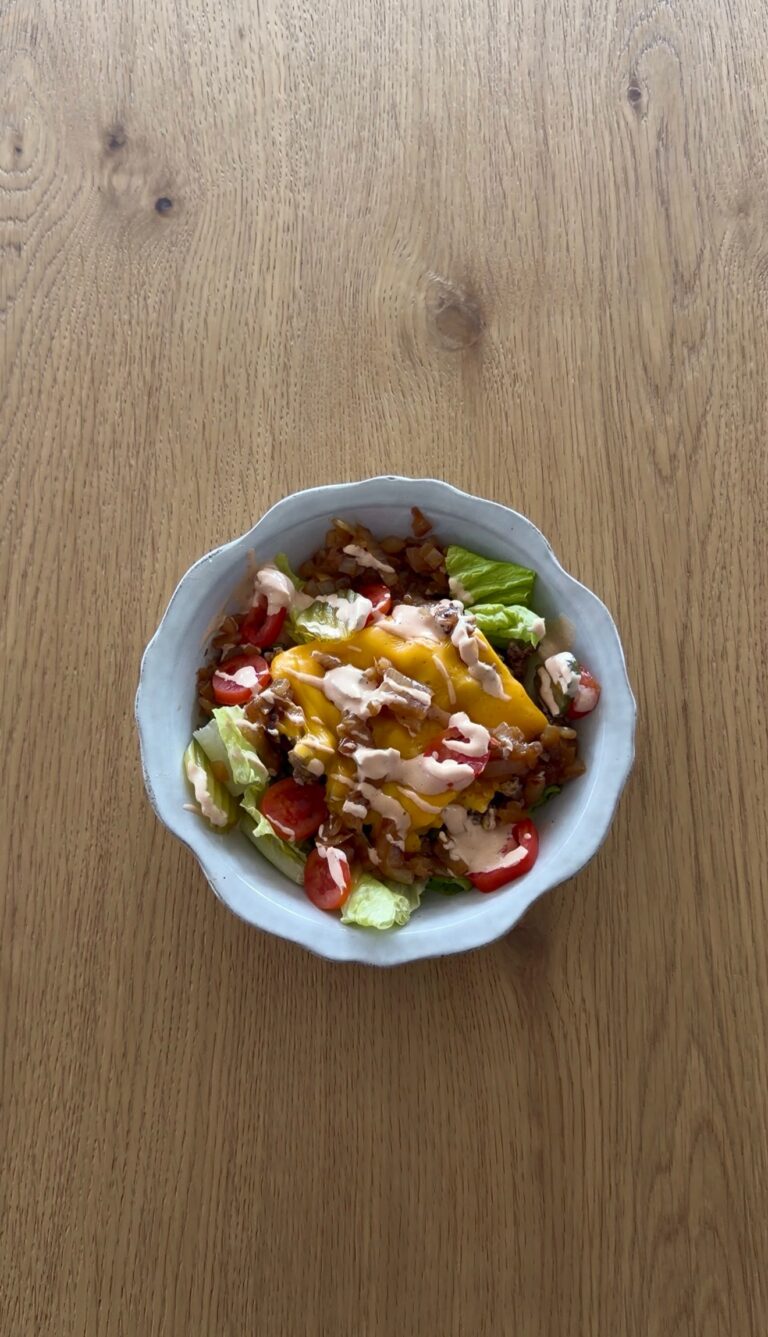In-N-Out Inspired Burger Bowls