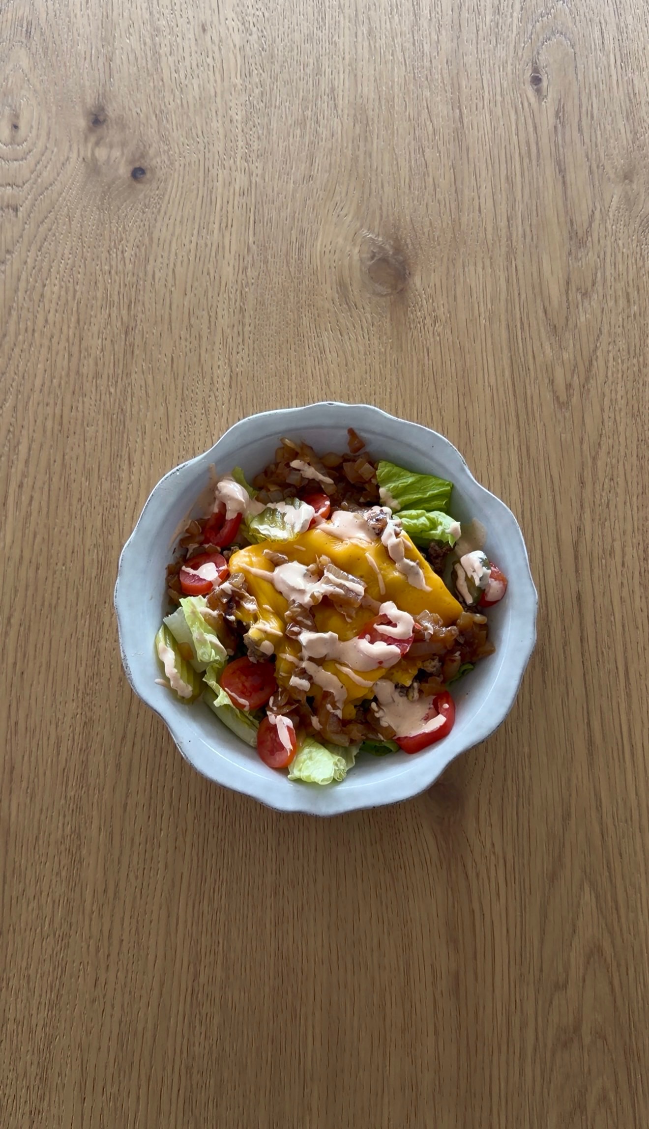 In-N-Out Inspired Burger Bowls